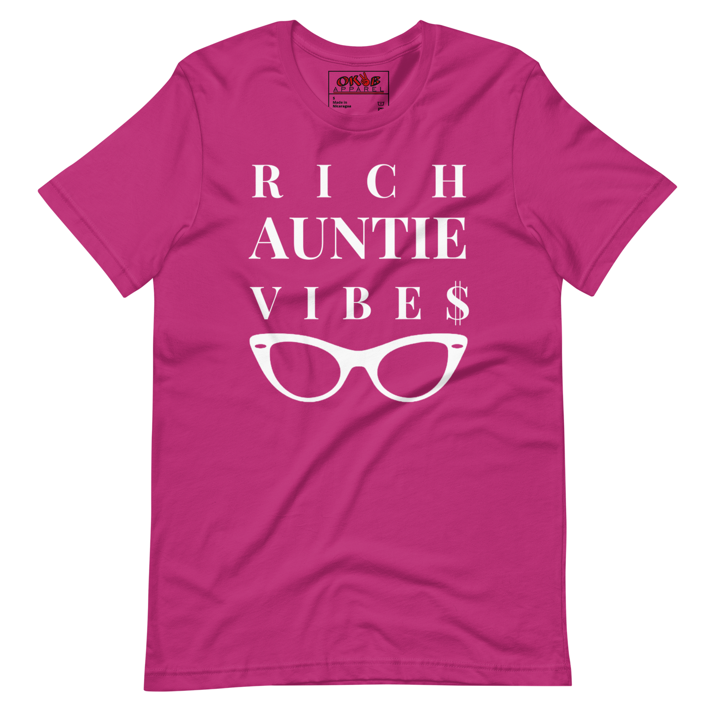 "Rich Auntie Vibe$" Tee Shirt