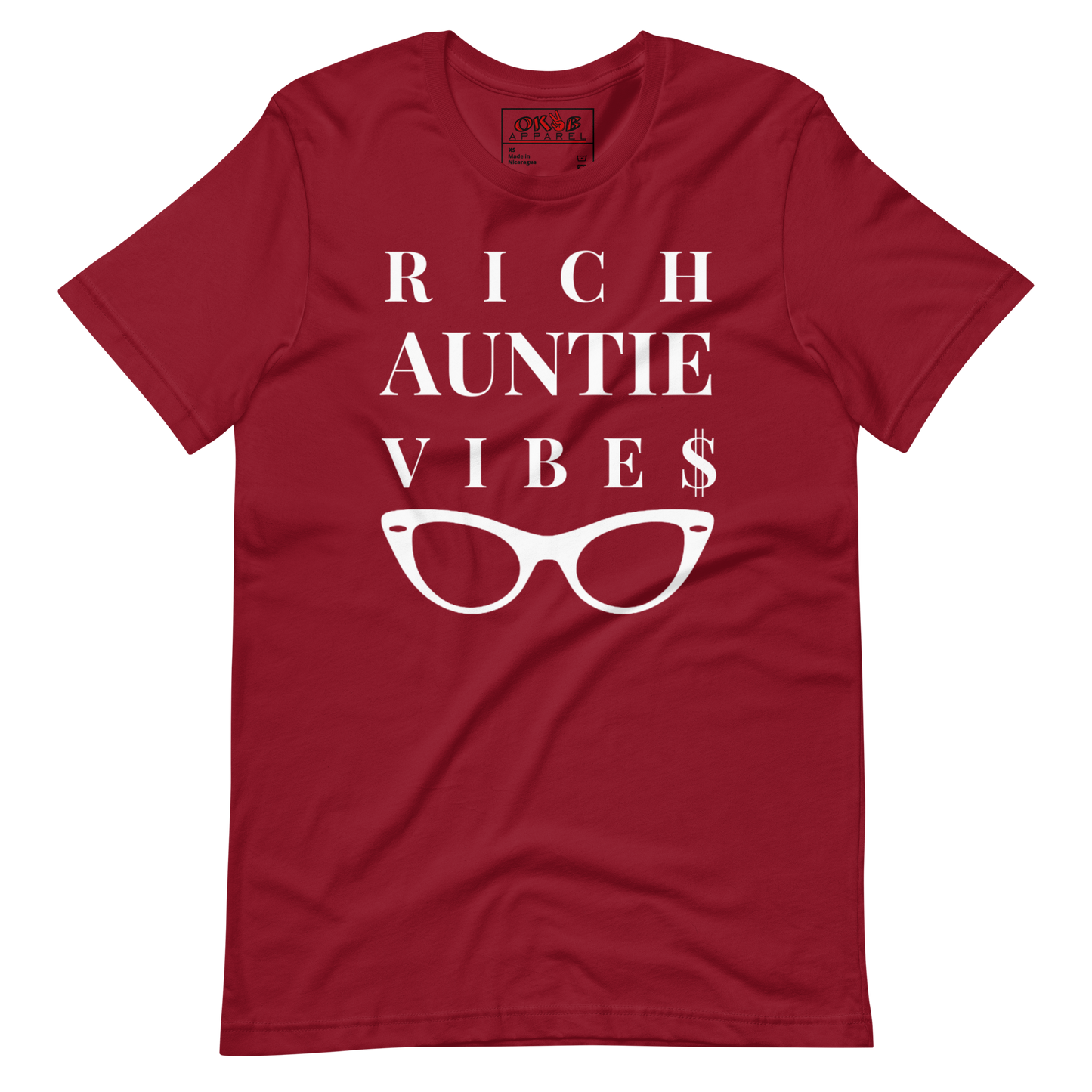 "Rich Auntie Vibe$" Tee Shirt