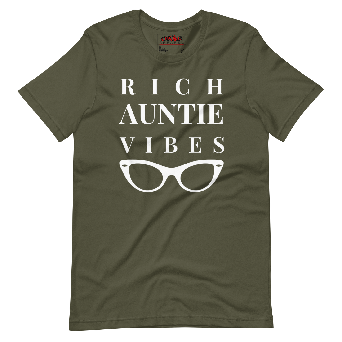 "Rich Auntie Vibe$" Tee Shirt