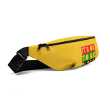 "It's OK To Be Black" Tricolor Block Fanny Pack