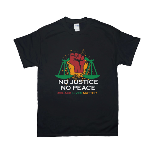 "No Justice, No Peace" Tee Shirt