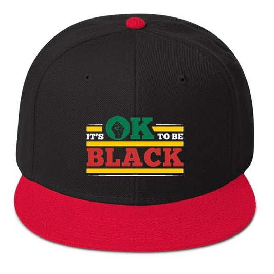 "It's OK to be Black" Snapback Hat